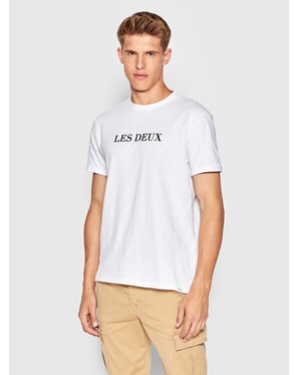 Les Deux T-Shirt LDM101099 Biały Regular Fit