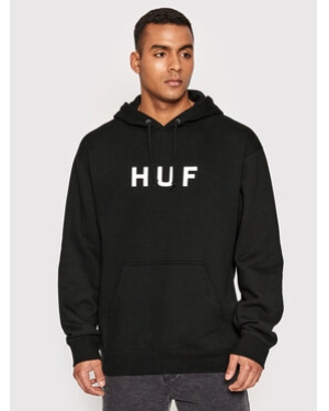 HUF Bluza Essentials Og Logo PF00490 Czarny Regular Fit