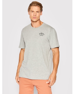 Hurley T-Shirt Quality Goods AMTS22Q1QG Szary Regular Fit