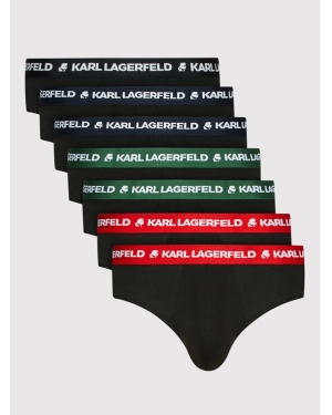 KARL LAGERFELD Komplet 7 par slipów 220M2126 Czarny