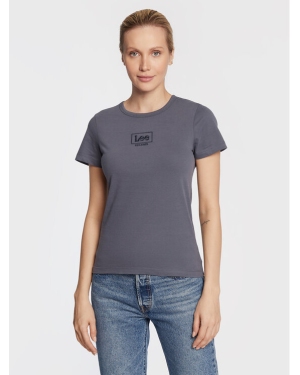 Lee T-Shirt L44WYGTX Szary Slim Fit