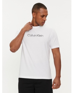 Calvin Klein T-Shirt Degrade Logo K10K112501 Biały Regular Fit