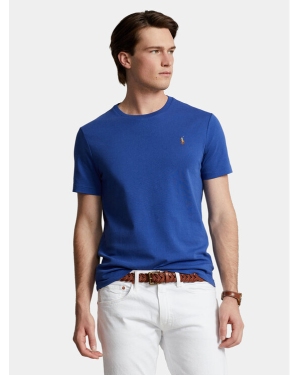 Polo Ralph Lauren T-Shirt 710740727077 Niebieski Custom Slim Fit