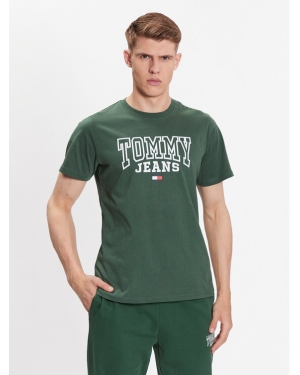 Tommy Jeans T-Shirt DM0DM16831 Zielony Regular Fit