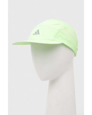 adidas Performance czapka z daszkiem kolor zielony z nadrukiem IR7842