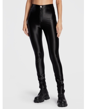 Glamorous Spodnie materiałowe YH2505 Czarny Slim Fit