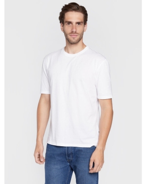 Sisley T-Shirt 3I1XS101J Biały Regular Fit
