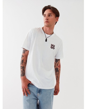 Hugo Komplet 2 t-shirtów 50492550 Biały Regular Fit