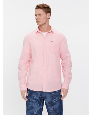 Tommy Jeans Koszula DM0DM18962 Różowy Regular Fit