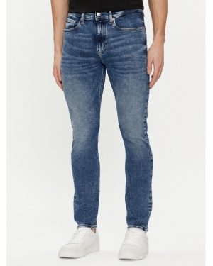 Calvin Klein Jeans Jeansy J30J324810 Niebieski Skinny Fit