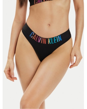 Calvin Klein Underwear Stringi 000QF7833E Czarny