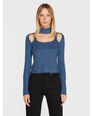 Edited Sweter Xia EDT6056001000005 Niebieski Regular Fit