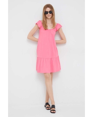 GAP sukienka kolor różowy mini prosta