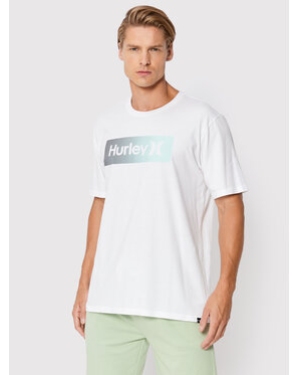 Hurley T-Shirt Evd Oao Boxed Gradient DB3252 Biały Regular Fit