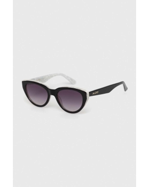 Aldo okulary przeciwsłoneczne damskie kolor czarny