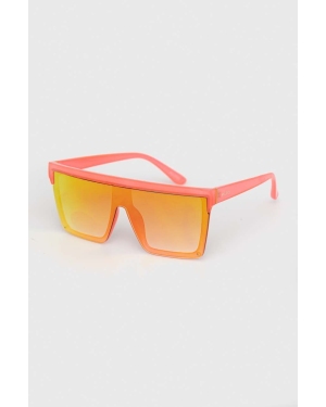 Aldo okulary przeciwsłoneczne damskie kolor pomarańczowy