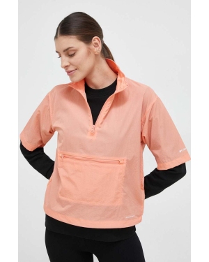 Columbia kurtka damska kolor pomarańczowy przejściowa oversize