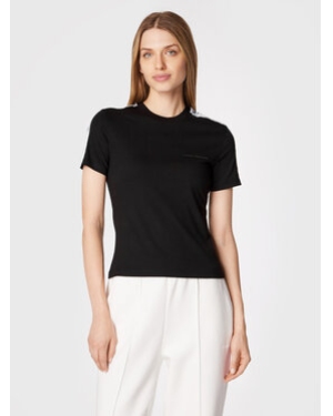Chiara Ferragni T-Shirt 73CBHT13 Czarny Slim Fit