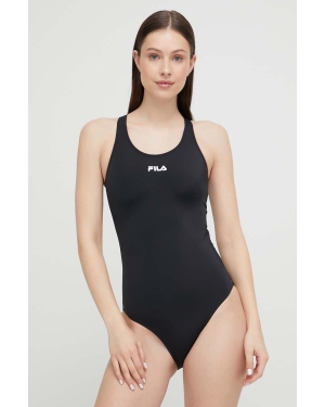 Fila jednoczęściowy strój kąpielowy Saki kolor czarny miękka miseczka FAW0472