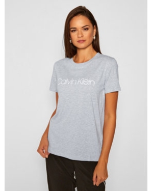 Calvin Klein T-Shirt Core Logo K20K202142 Szary Regular Fit