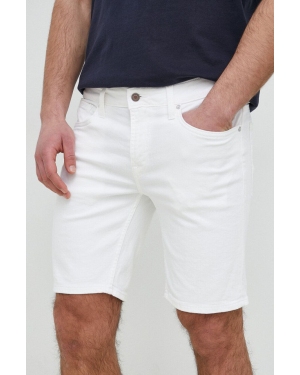 Guess szorty jeansowe męskie kolor biały