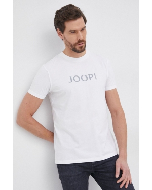 Joop! T-shirt męski kolor biały z nadrukiem