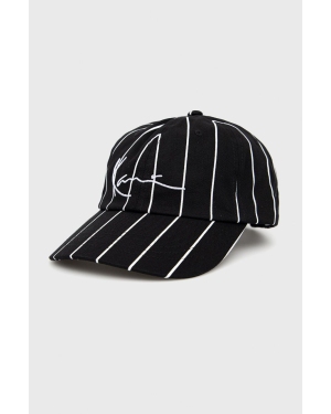 Karl Kani czapka bawełniana kolor czarny wzorzysta KAHW01100102-black