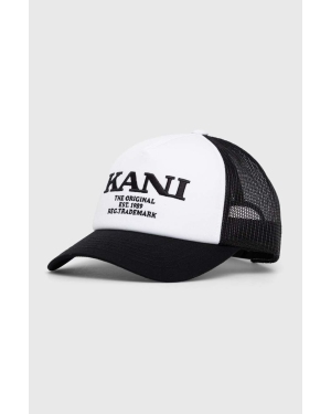 Karl Kani czapka z daszkiem kolor czarny wzorzysta 7006012-black