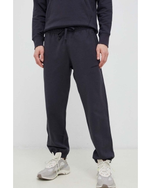 New Balance spodnie dresowe bawełniane kolor szary gładkie MP23551PHM-PHM