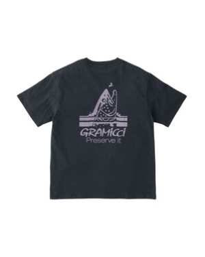 Gramicci T-Shirt G3SU-T050 Czarny Regular Fit