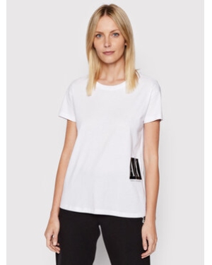 Armani Exchange T-Shirt 8NYTGX YJG3Z 1000 Biały Regular Fit