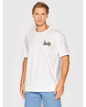 Hurley T-Shirt Wash Parrot Bay MTS0029710 Biały Regular Fit
