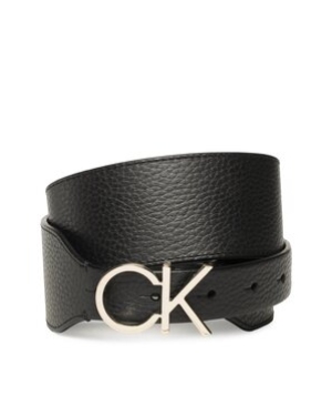 Calvin Klein Pasek Damski Re-Lock High Waist Belt 50Mm K60K610382 Czarny