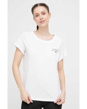 Tommy Hilfiger t-shirt lounge bawełniany kolor biały