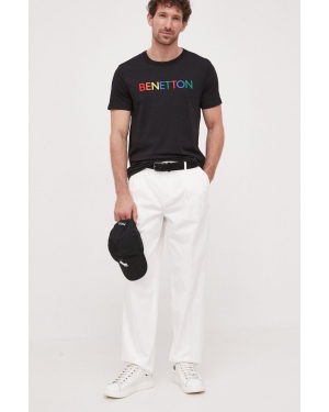 Tommy Hilfiger spodnie bawełniane x Shawn Mendes kolor biały proste