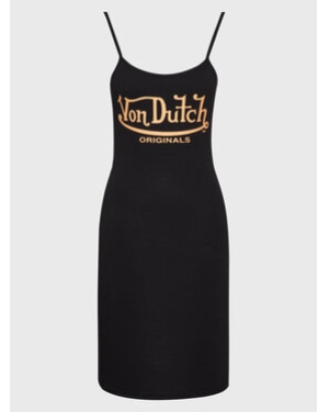 Von Dutch Sukienka codzienna Kourtney 6260018 Czarny Slim Fit