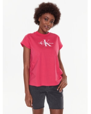 Calvin Klein Jeans T-Shirt J20J220717 Różowy Relaxed Fit