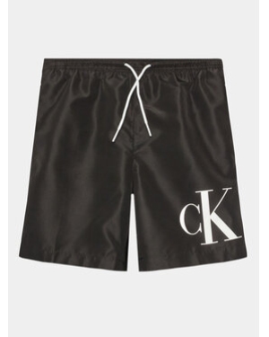 Calvin Klein Swimwear Szorty kąpielowe KV0KV00023 Czarny Regular Fit