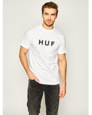 HUF T-Shirt Essentials Og Logo TS00508 Biały Regular Fit