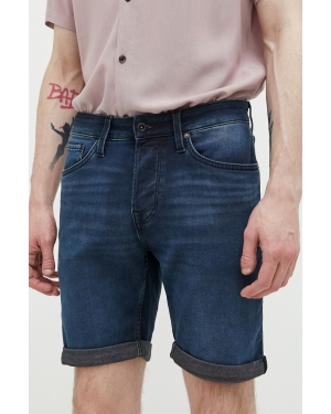 Jack & Jones szorty jeansowe JJIRICK męskie kolor granatowy 12223678