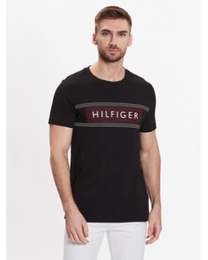 Tommy Hilfiger T-Shirt Brand Love Chest MW0MW30035 Czarny Slim Fit