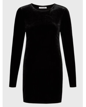 Glamorous Sukienka koktajlowa AN4323 Czarny Slim Fit