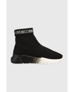 Love Moschino sneakersy Sneakerd Running 35 kolor czarny JA15533G1G