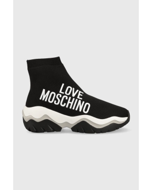 Love Moschino sneakersy Sneakerd Roller 45 kolor czarny JA15564G1G