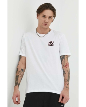 HUGO t-shirt bawełniany 2-pack z nadrukiem