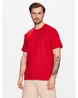 Penfield T-Shirt PFD0349 Czerwony Regular Fit