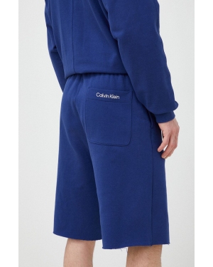 Calvin Klein Performance szorty CK Athletic męskie kolor niebieski