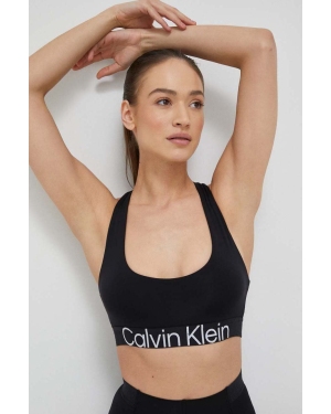 Calvin Klein Performance biustonosz sportowy Effect kolor czarny gładki