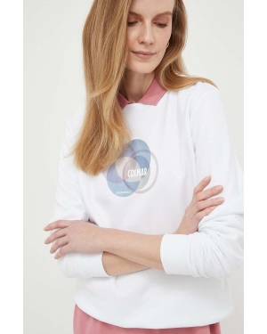 Colmar bluza damska kolor biały z nadrukiem