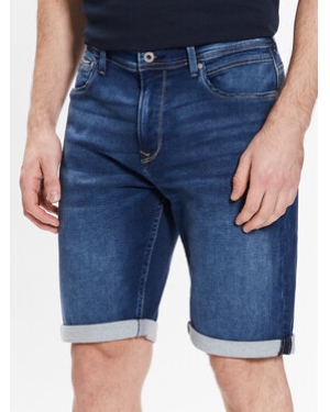 Pepe Jeans Szorty jeansowe Jack Short PM801022CQ8 Niebieski Regular Fit